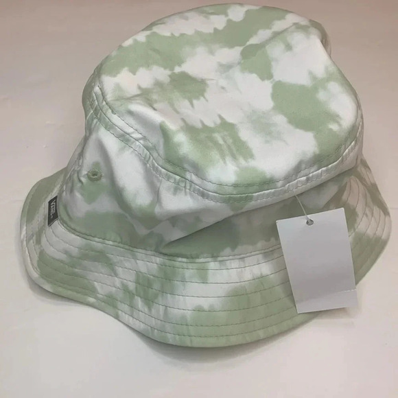 Vans Peace of Mind Embroidered Patch Bucket Hat Green L/XL NWT - Picture 2 of 8